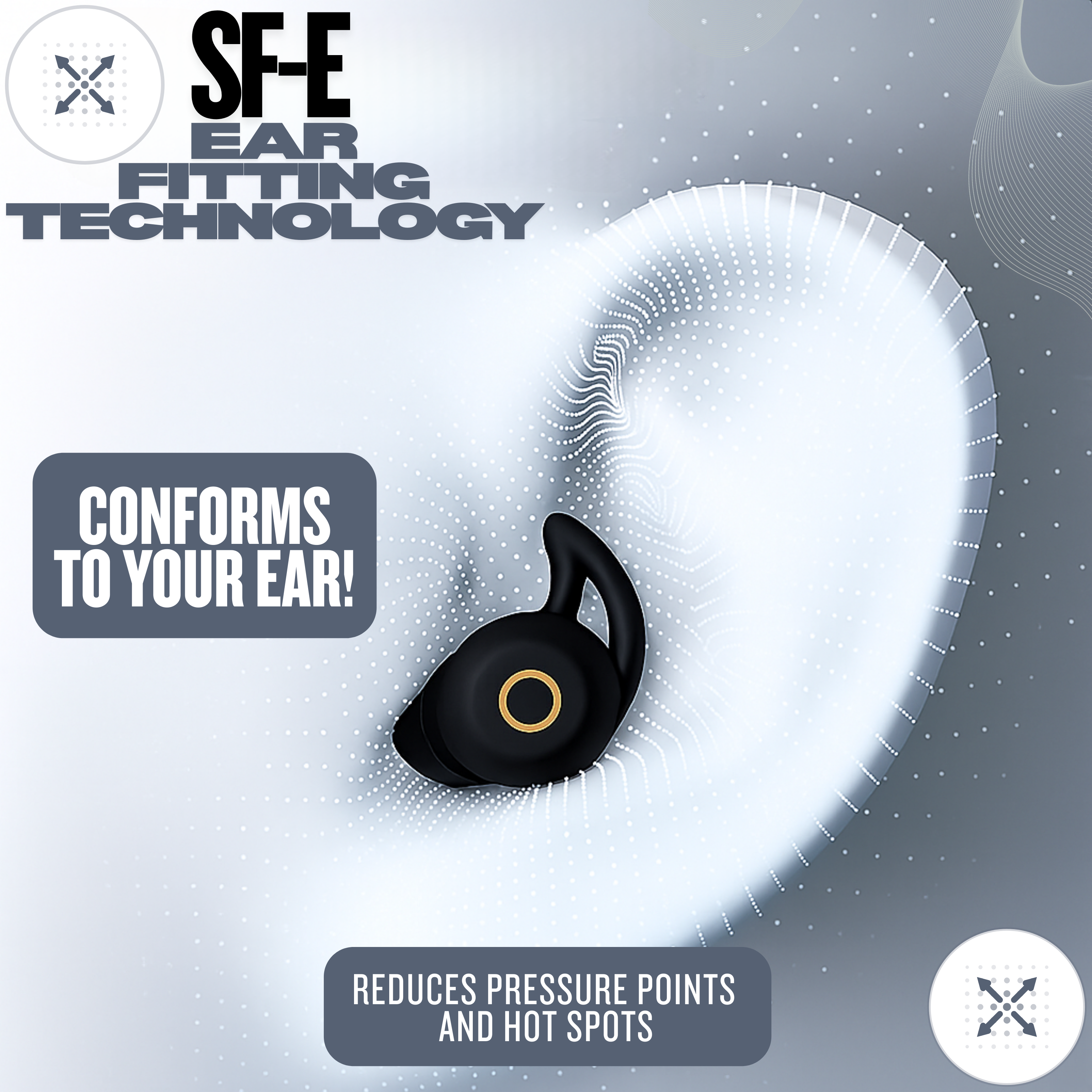LXYi Sleep Earbuds Pro - Noise Blocking -28dB - Wireless Bluetooth 5.3 - 8 Hours Battery Life - Side Sleeper Optimized - Includes LXYi Sleep Sounds