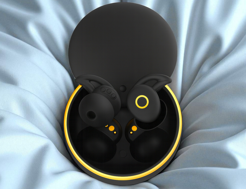 LXYi Sleep Earbuds Pro - Noise Blocking -28dB - Wireless Bluetooth 5.3 - 8 Hours Battery Life - Side Sleeper Optimized - Includes LXYi Sleep Sounds