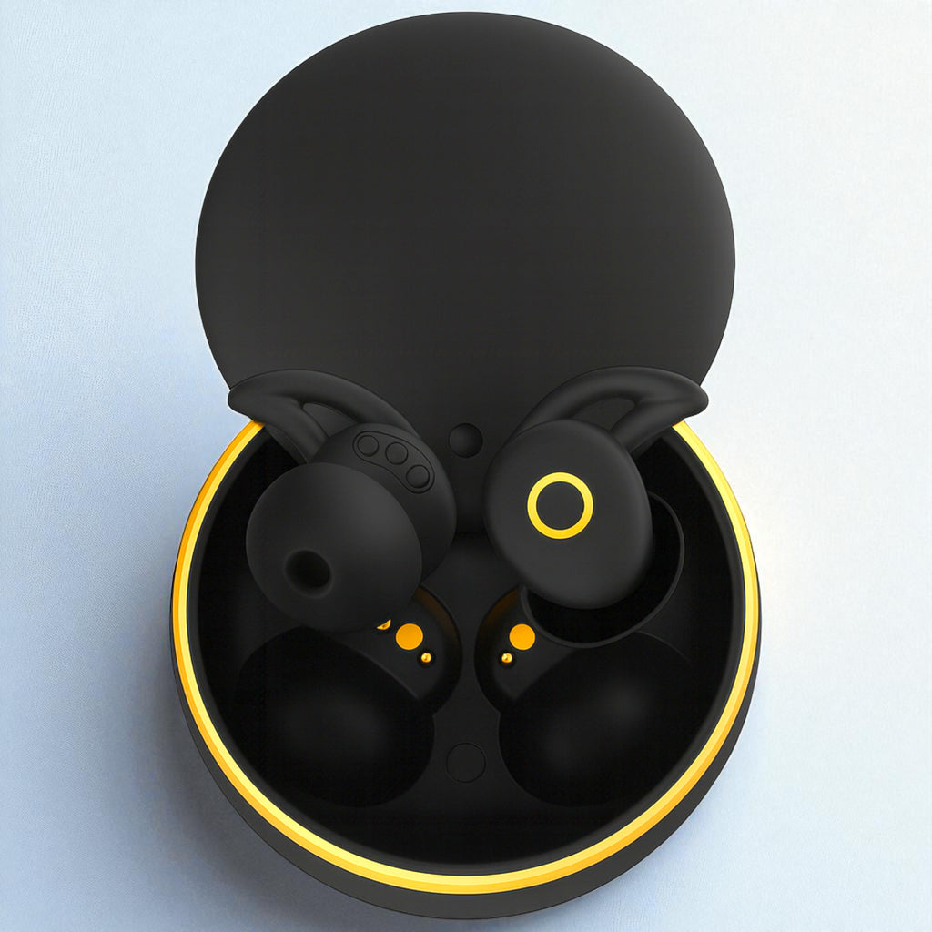 LXYi Sleep Earbuds Pro - Noise Blocking -28dB - Wireless Bluetooth 5.3 - 8 Hours Battery Life - Side Sleeper Optimized - Includes LXYi Sleep Sounds